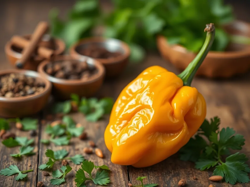 Papryka Scotch Bonnet - ostra przyprawa z Karaibów