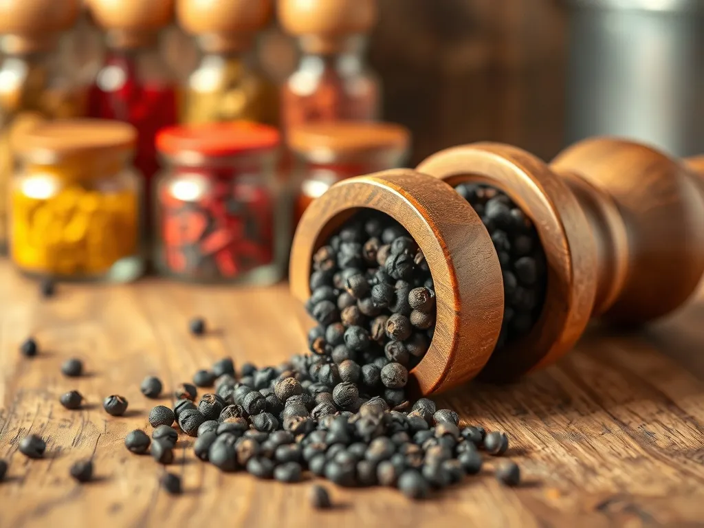 Pieprz czarny ziarnisty – jak nim przyprawiać dania?
