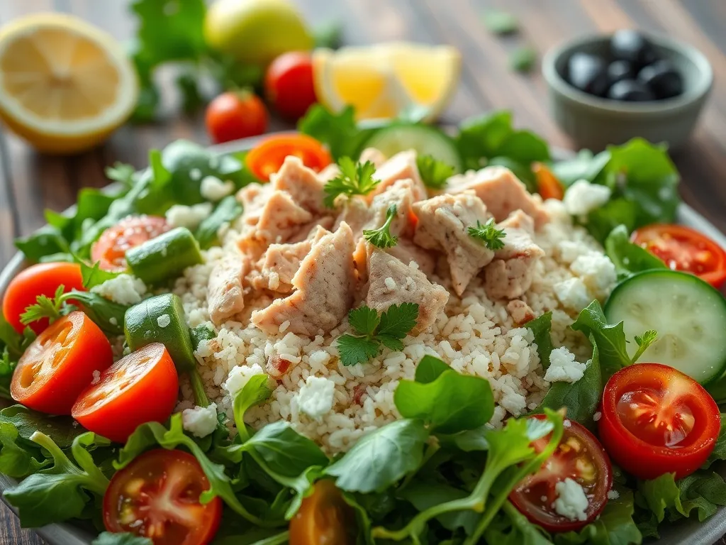 Niemalże boska sałatka z tuńczykiem i ryżem! Nasz przepis!