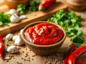 Harissa – tunezyjska pasta chili: jak zrobić i z czym podawać?