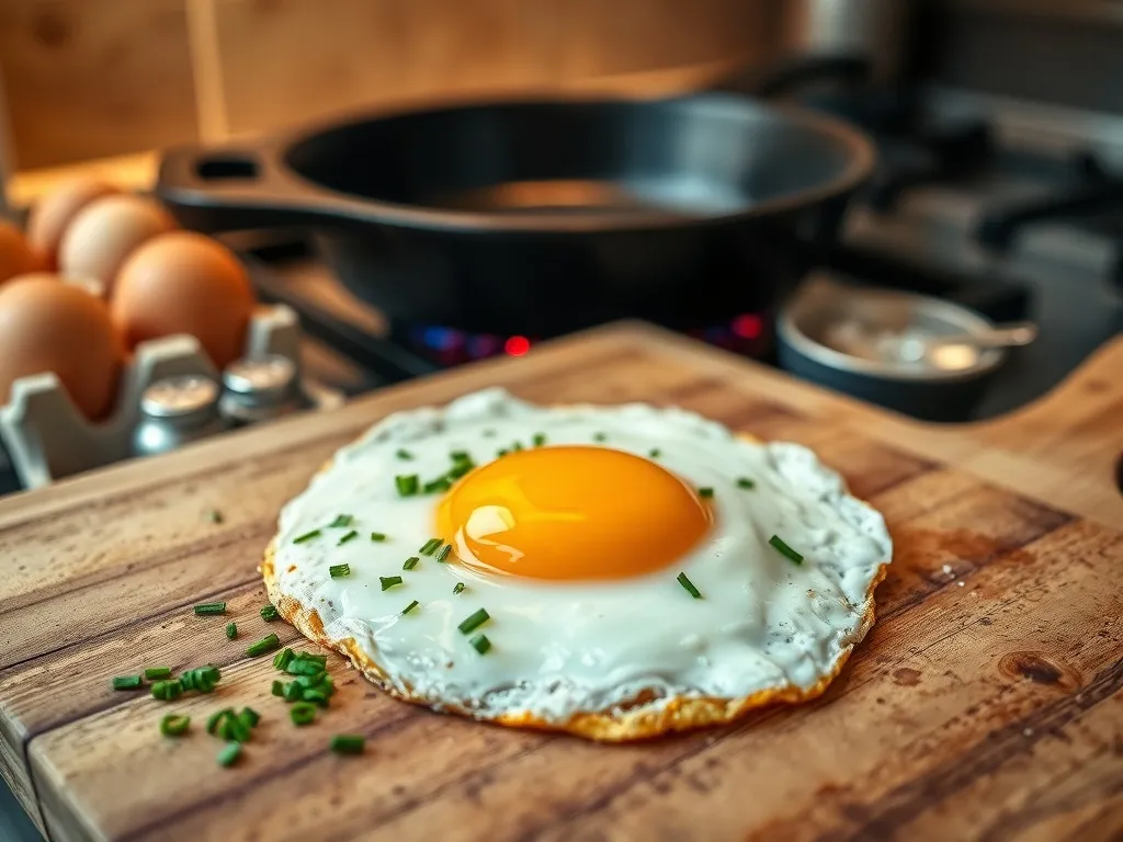 Smażymy jajko sadzone. Królewski przepis na smaczne danie!