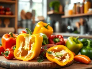 Jak zrobić ciekawe i ładne dekoracje z papryki?