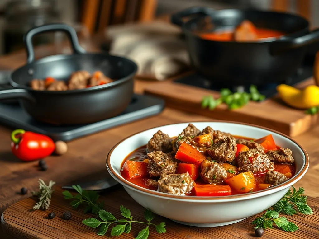 TOP 6 przepisów na gulasz wołowy z papryką!