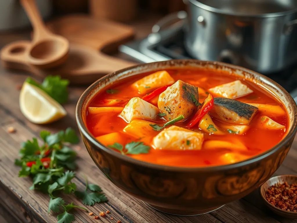 Pikantna zupa rybna po kaszubsku – przepis