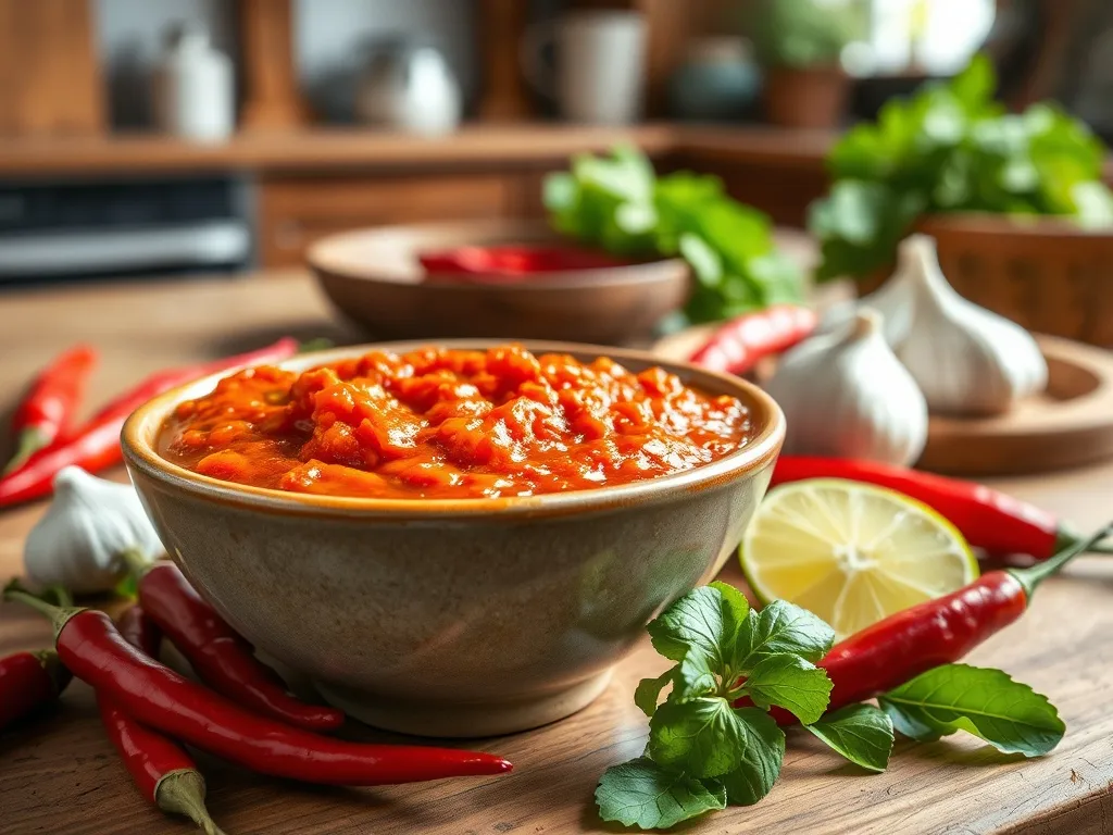 Sambal oelek – wyrazista pasta z Indonezji