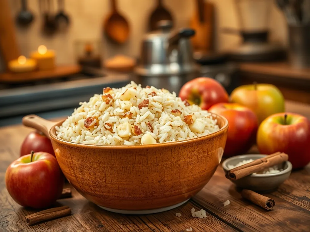 Jak zrobić ryż z jabłkami? Domowy przepis babci!