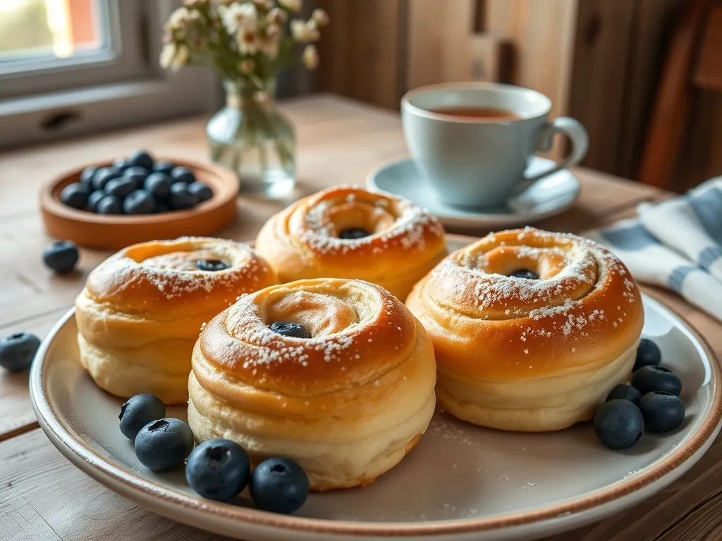 Wegańskie jagodzianki – Przepis krok po kroku