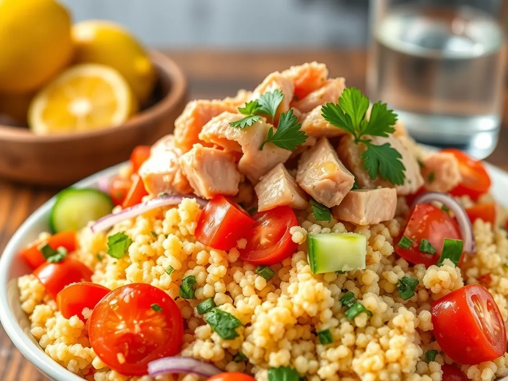 Niesamowita sałatka z kuskus i tuńczykiem – nasz przepis!