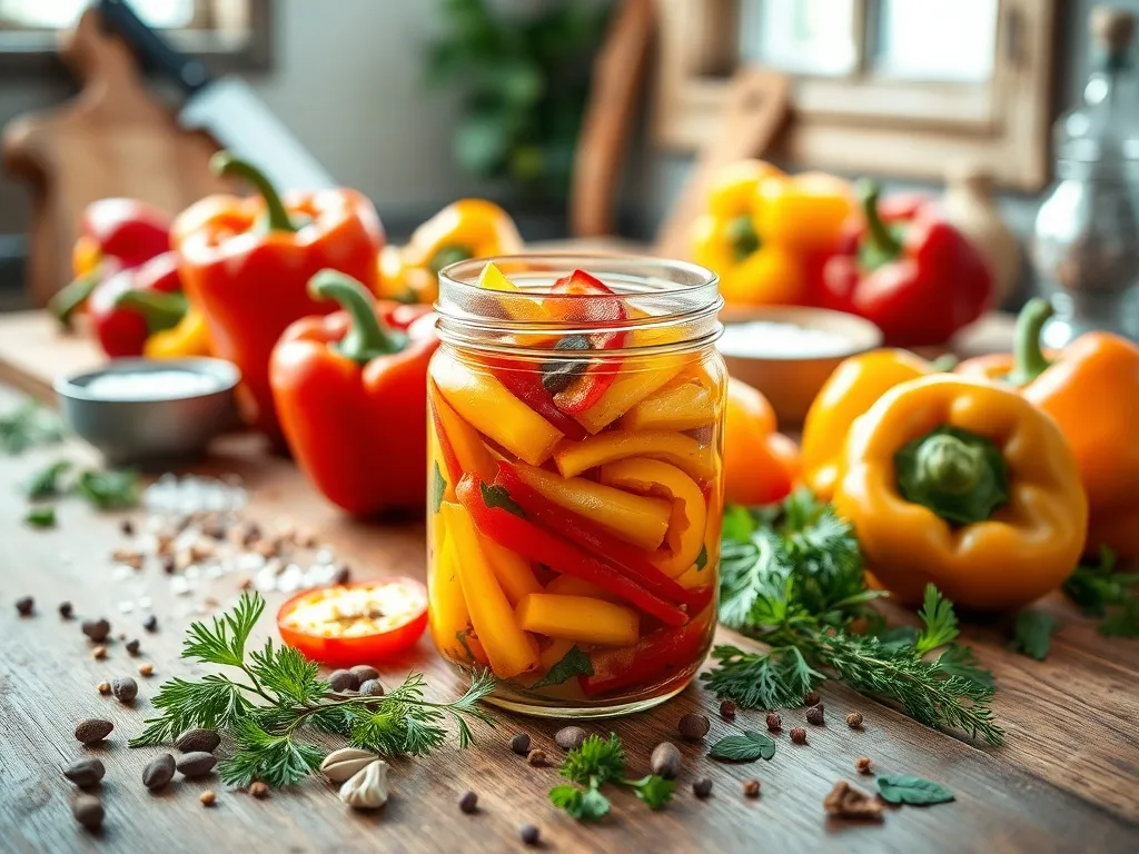 Papryka marynowana z przepisu babci – nasze inspiracje!