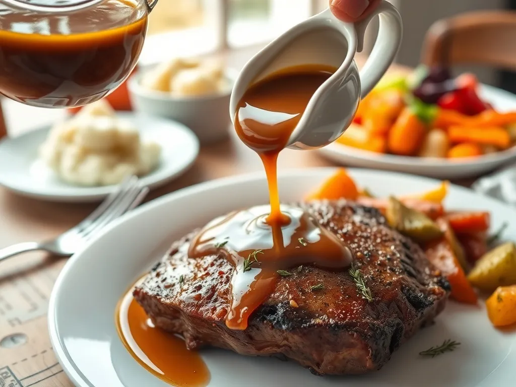 Jak zrobić pyszny sos pieczeniowy: prosty przepis i wskazówki