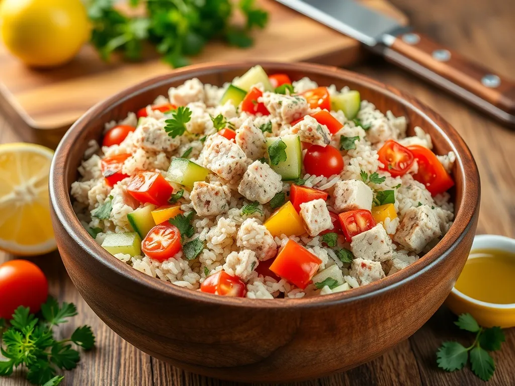 Doskonała sałatka z tuńczykiem i ryżem – nasz przepis!