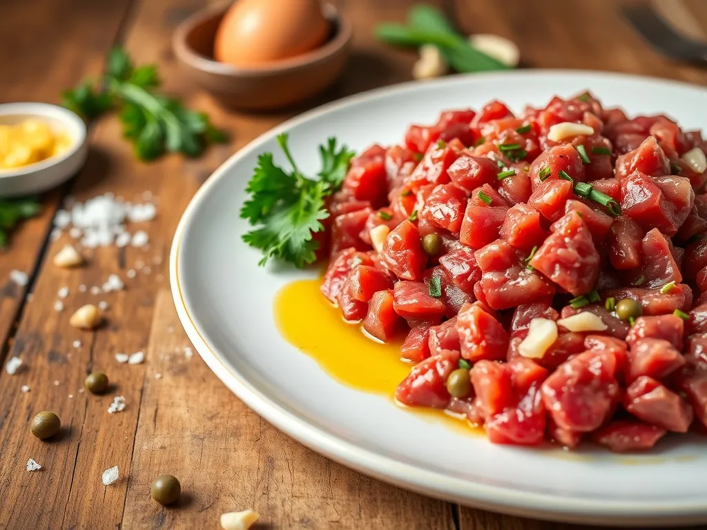 Jak zrobić i przyprawić idealny tatar?