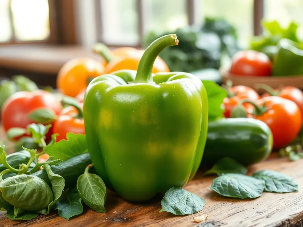 Poznaj cenne właściwości zielonej papryki!