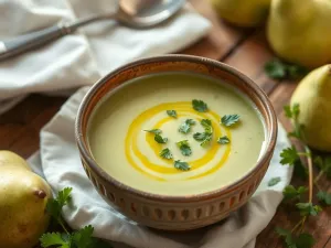 Zupa krem z gruszki i pietruszki – Wyrafinowany przepis