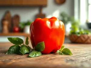 Ile waży średniej wielkości papryka?