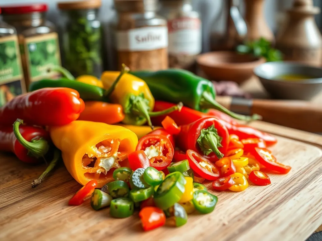 Łatwy przepis na marynowaną paprykę chili!