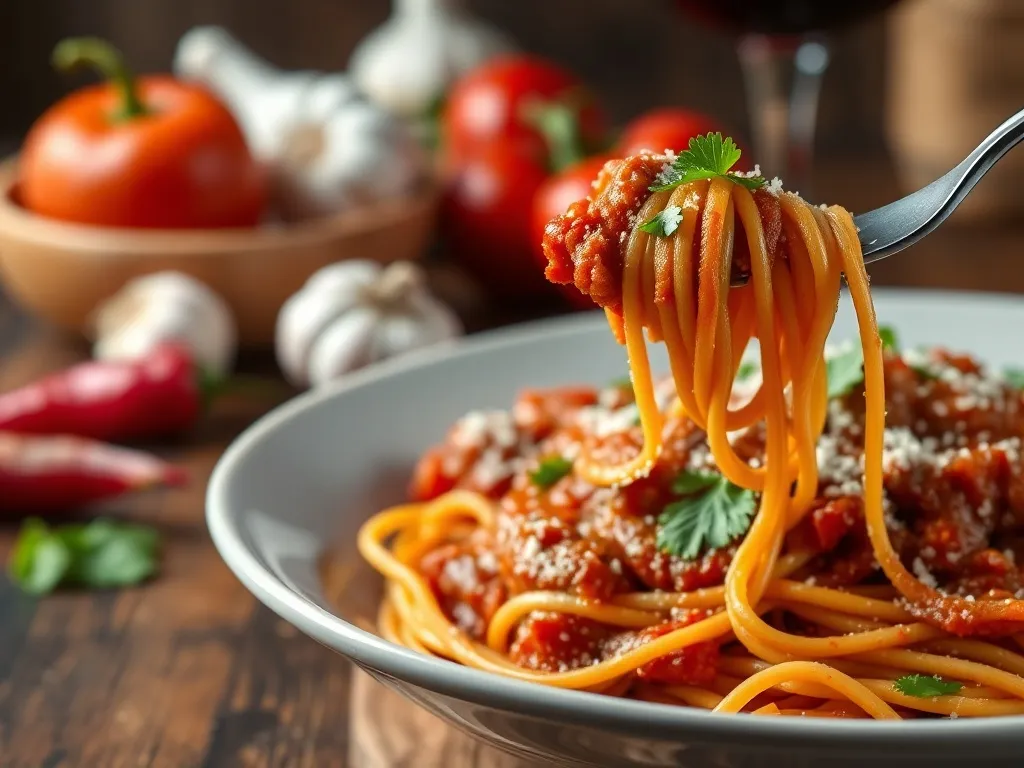 Pikantne spaghetti bolognese: przepis na smakowite danie z nutą ostrości